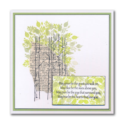 Birch Trees - Two Way Overlay A5 Stamp Set
