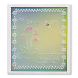 Tina's Brighten Your Day Flowers A6 Groovi Plate