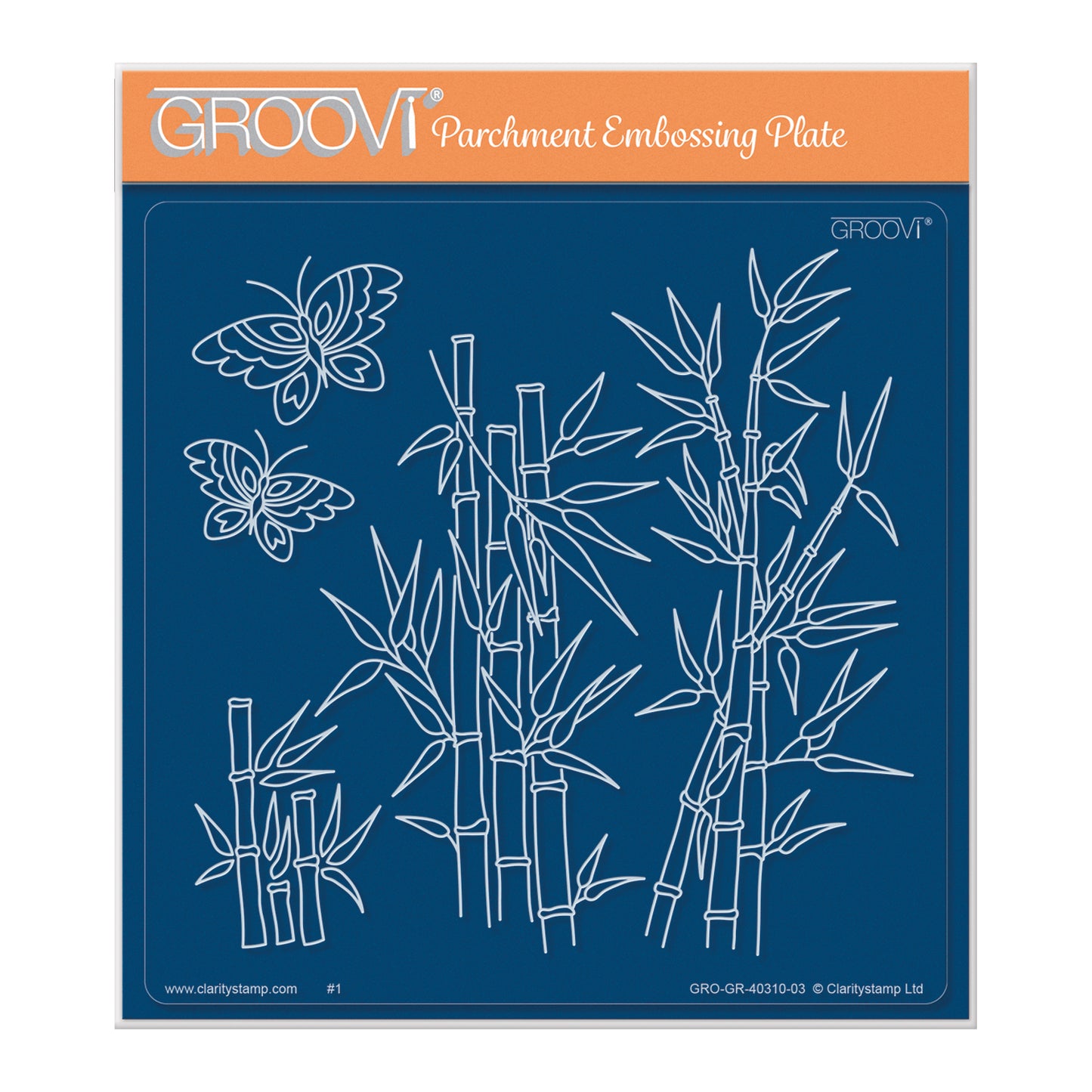 Bamboo A5 Square Groovi Plate