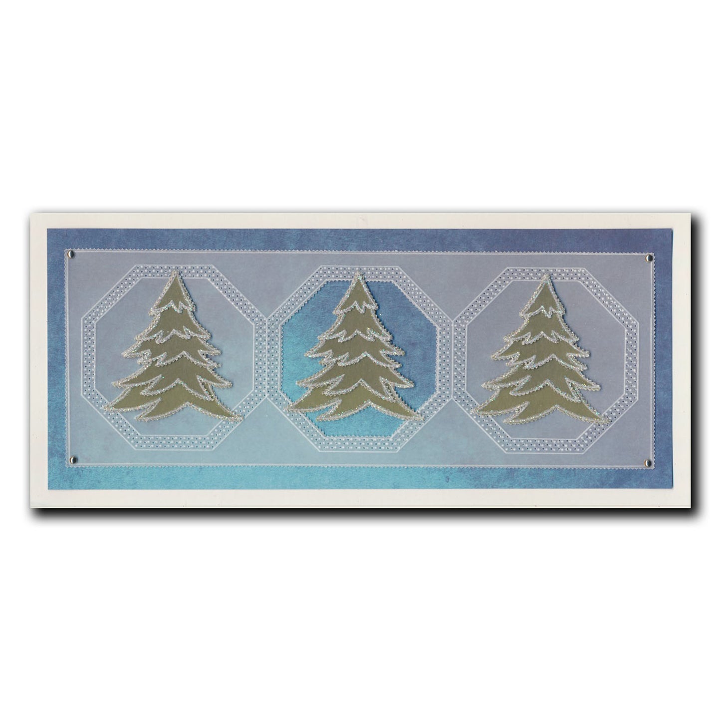 Barbara's Christmas Tree Sampler A4 Square Groovi Plate