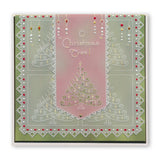 Barbara's Christmas Tree Sampler A4 Square Groovi Plate