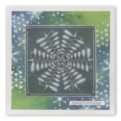 Barbara's Christmas Tree Sampler A4 Square Groovi Plate