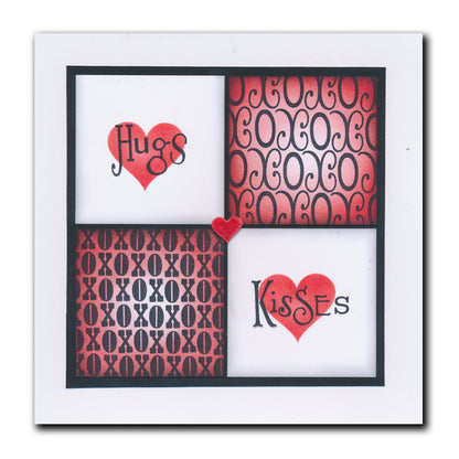 Word Chain 15 - Hugs & Kisses Stamp Set