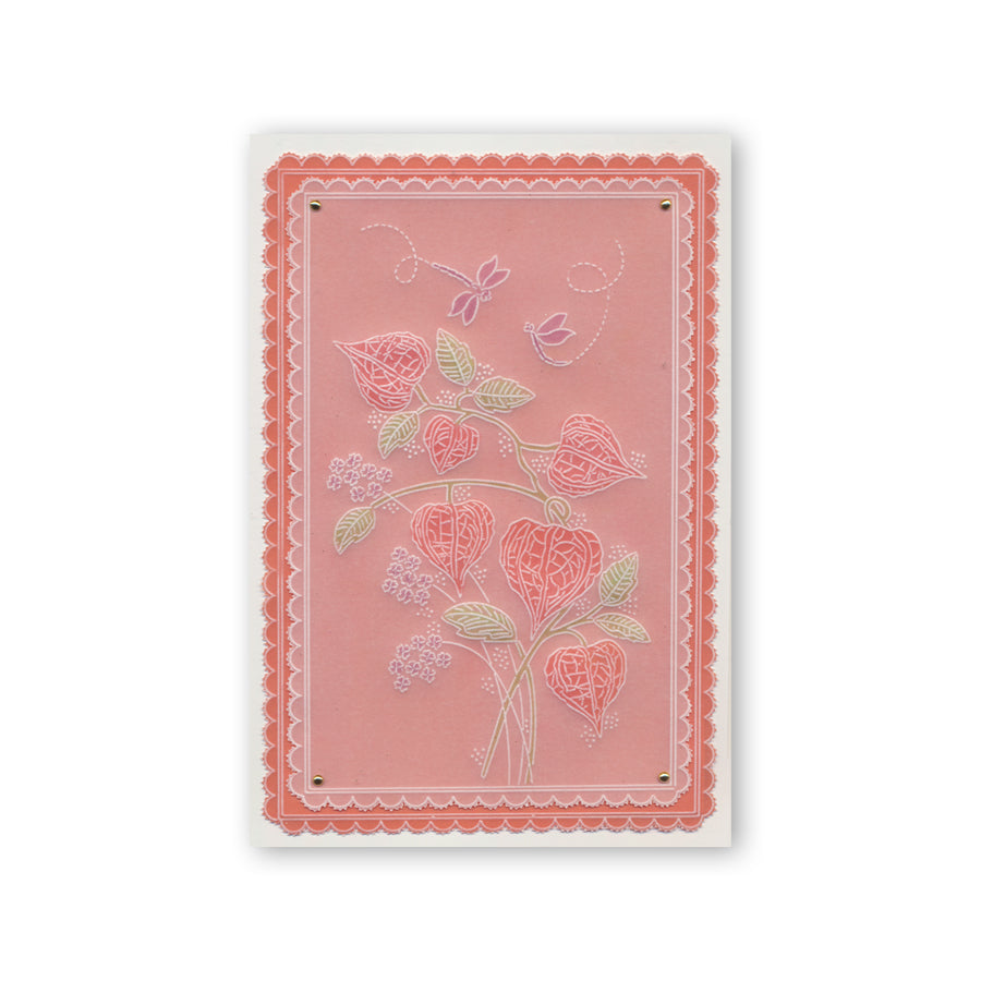 Floral Spray A6 & Spacer Groovi Plate Collection