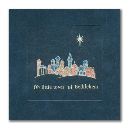 Linda's Oh Little Town of Bethlehem - Christmas Compendium A6 Stamp Set