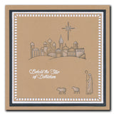 Linda's Oh Little Town of Bethlehem - Christmas Compendium A6 Stamp Set