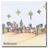 Linda's Oh Little Town of Bethlehem - Christmas Compendium A6 Stamp Set