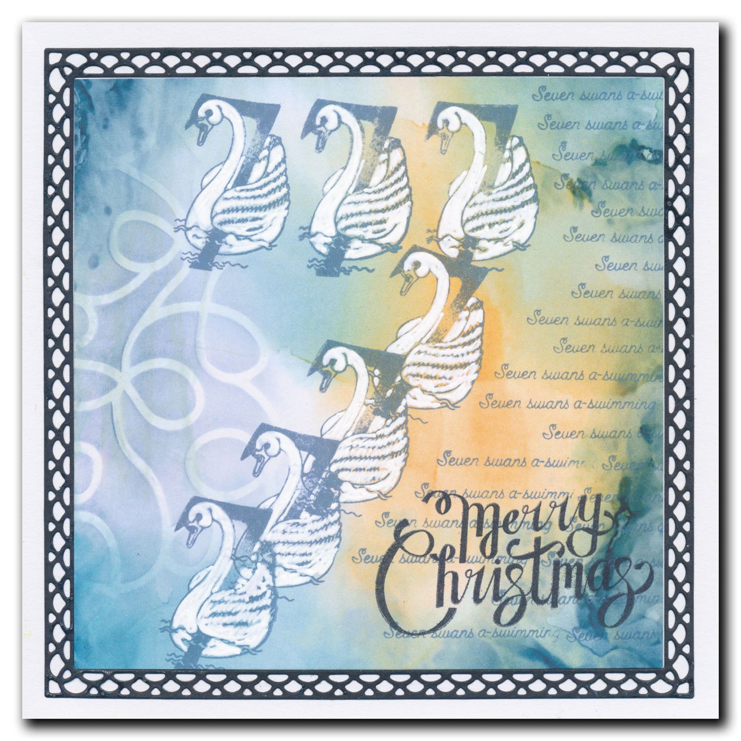 Bijou Barbara's 12 Days of Christmas A5 Stamp Set