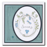 Barbara's Bijou Entwined Wreaths A6 Stamp Collection