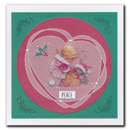 Barbara's Bijou Entwined Autumn Wreath A6 Groovi Plate