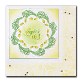 Barbara's Bijou Entwined Winter Wreath A6 Stamp Set