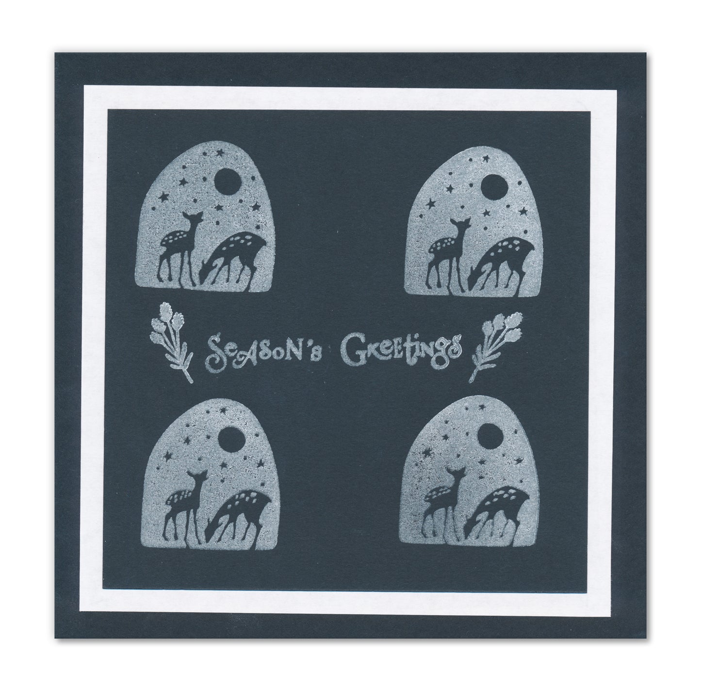 Barbara's Bijou Woodland Art Blocks A5 Stamp Set