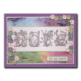 Barbara's Bijou Floral Alphabet A4 Stamp Set