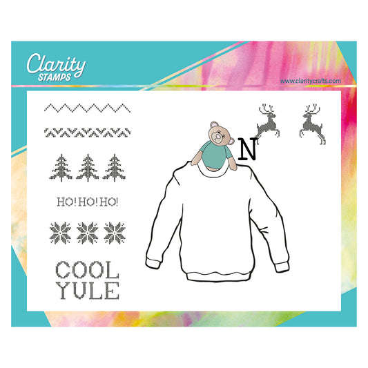 Jim's Christmas Jumper A5 Stamp & Mask Set