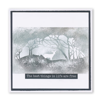 Winter Wonderland A4 Square Stamp Set