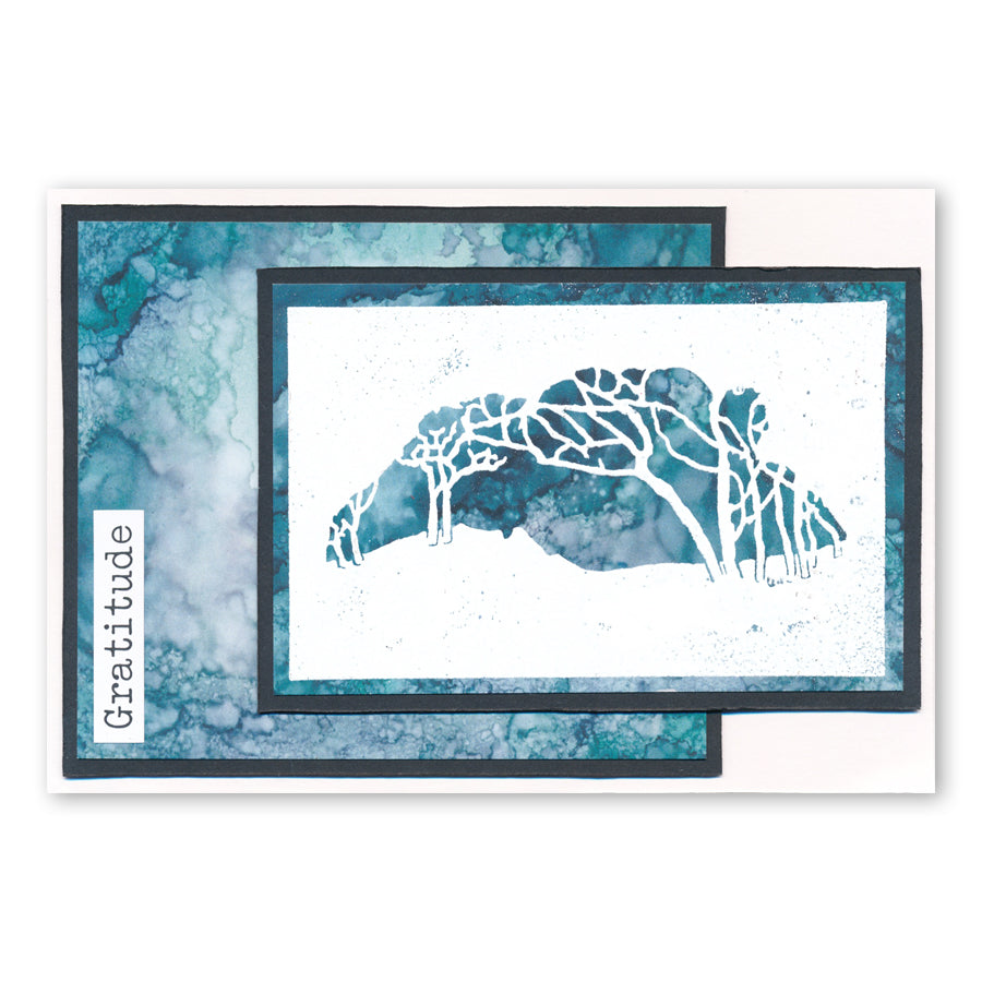 Winter Wonderland A4 Square Stamp Set