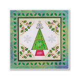 Paper Stitch by Clarity - 06 - Angel Christmas Tree Embroidery Card Pack