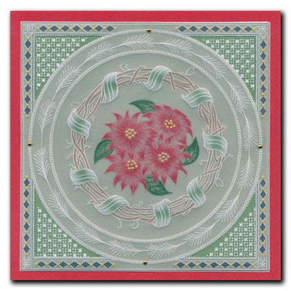 Linda's Build a Wreath A4 & A5 Square Groovi Plate Collection