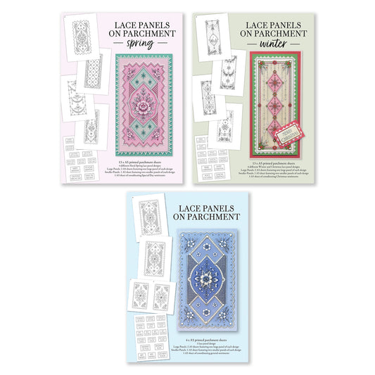 Lace Panels on Parchment Complete Collection