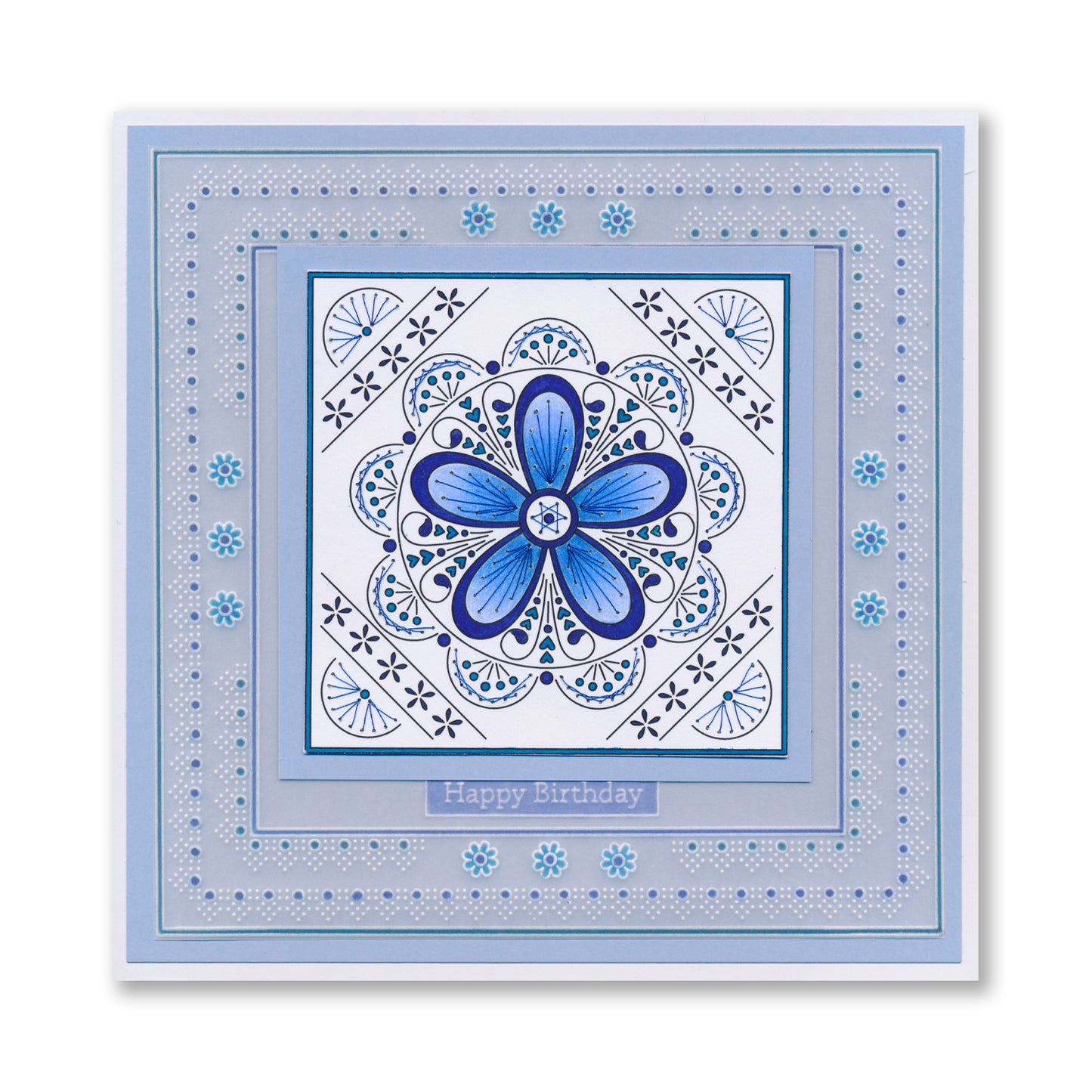 Paper Stitch by Clarity - 03 - Buttercups & Fans Embroidery Card Pack