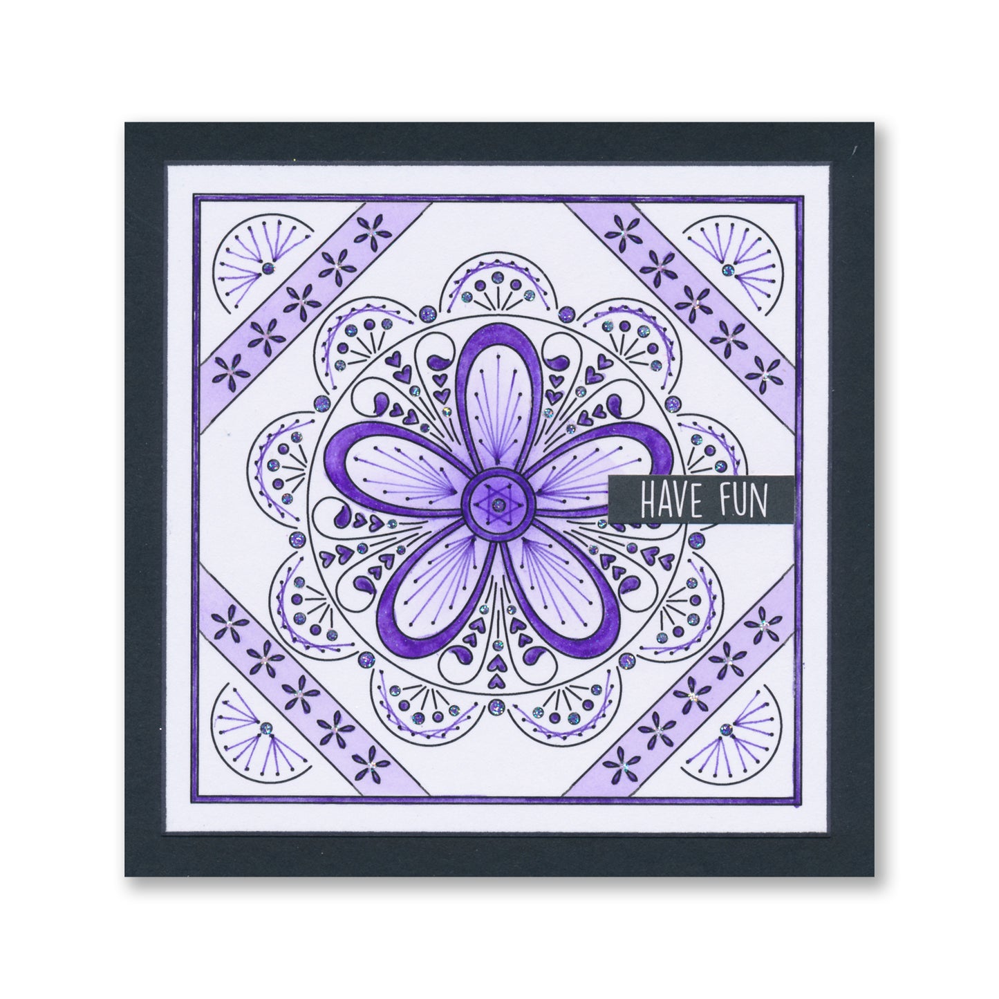 Paper Stitch by Clarity - 03 - Buttercups & Fans Embroidery Card Pack