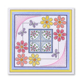 Paper Stitch by Clarity - 04 - Butterflies & Daisies Embroidery Card Pack