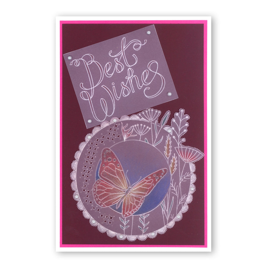 Meadow Grasses A5 Square Groovi Plate