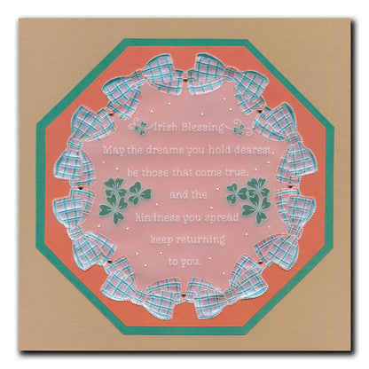 Linda's Layering Frames Set 5 - Celtic A4 Square & A5 Square Groovi Plate Collection