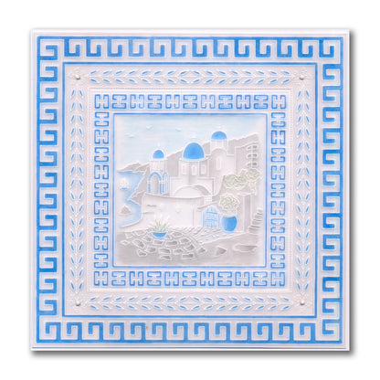 Linda's Layering Frames Set 6 - Greek A4 Square & A5 Square Groovi Plate Collection