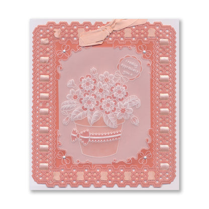 Linda's Floral Gifts A5 Square Groovi Plate Collection