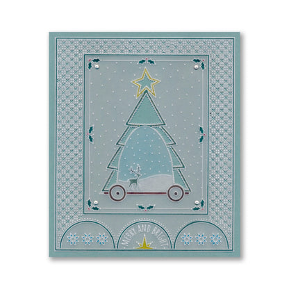 Barbara's SHAC Christmas Tree Wooden Toy A6 Groovi Plate