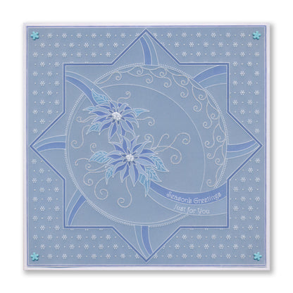 Linda's Layering Frames Set 1 - Christmas A4 Square & A5 Square Groovi Plate Collection