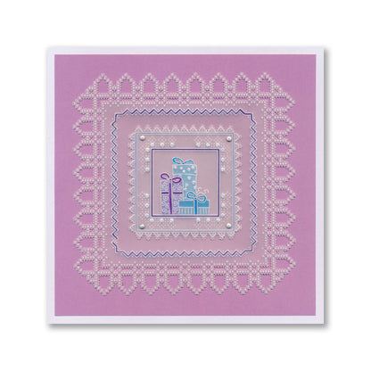 Barbara's SHAC Christmas Plate Mate for A6 Groovi Plates