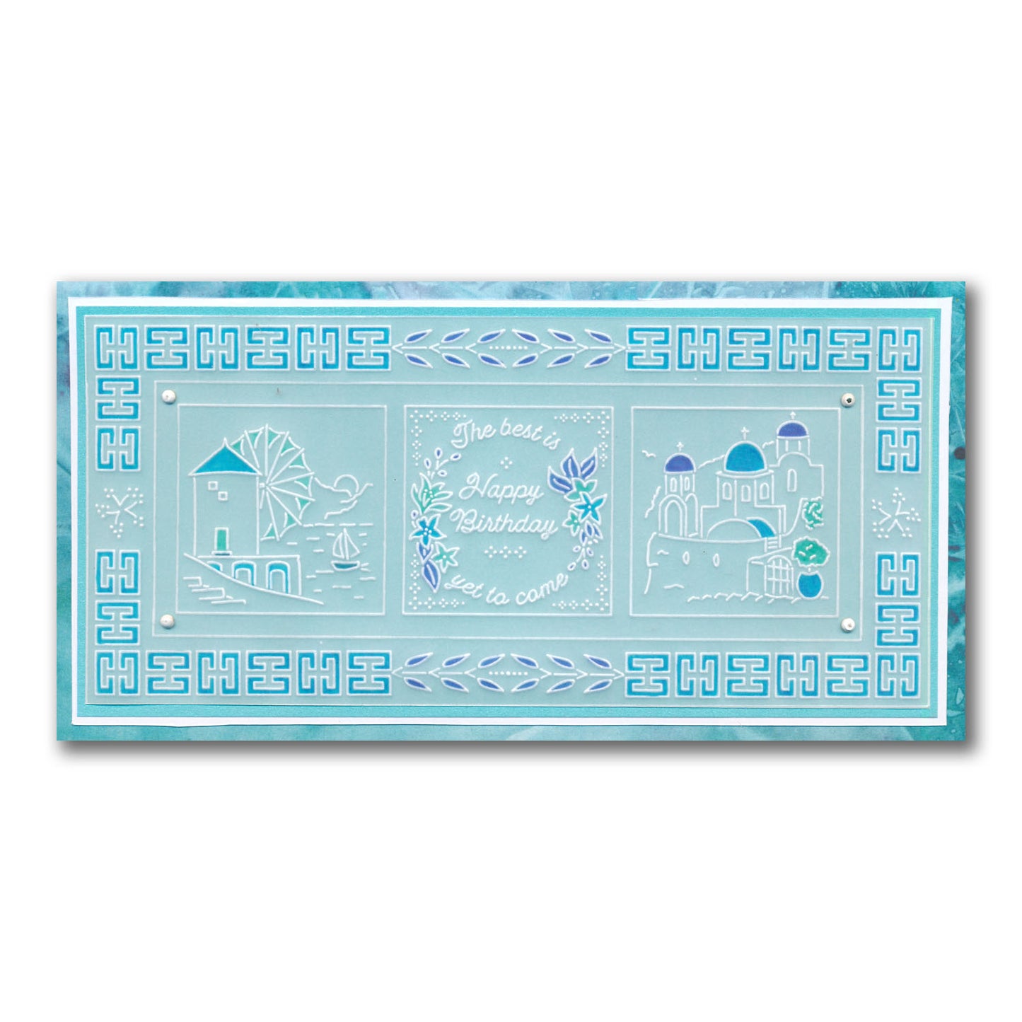 Linda's Layering Frames Sampler A4 Groovi Plate