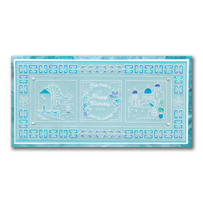 Linda's Layering Frames Sampler A4 Groovi Plate