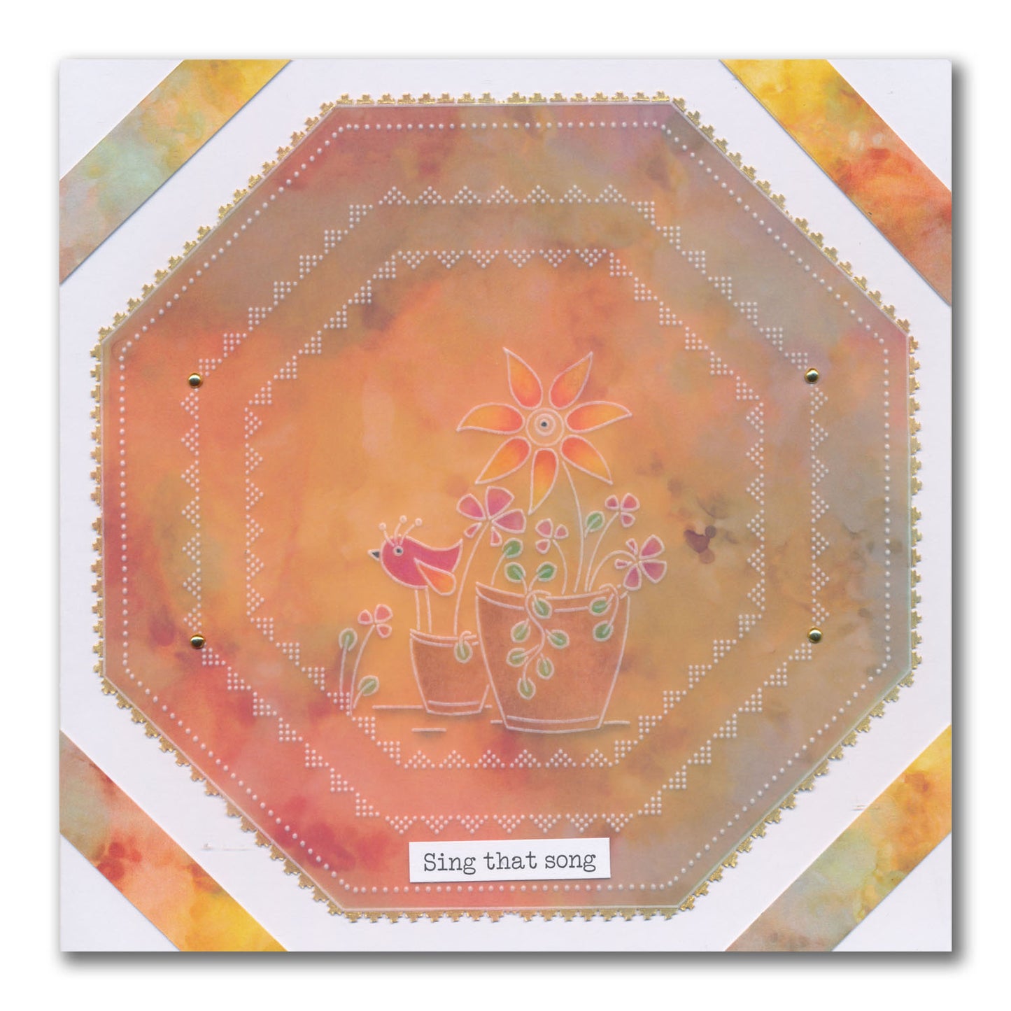 Linda's Layering Frames Set 4 - Tuscany A4 Square & A5 Square Groovi Plate Collection