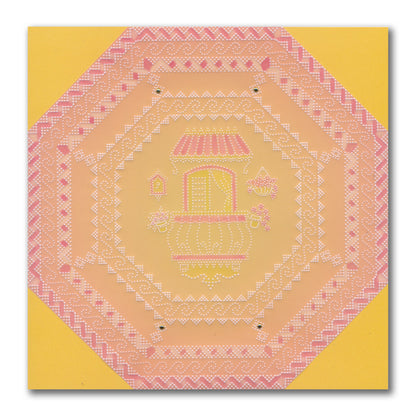 Linda's Layering Frames Set 4 - Tuscany A4 Square & A5 Square Groovi Plate Collection