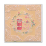 Linda's Post Box Cheer Layering Frame A4 Square Groovi Plate