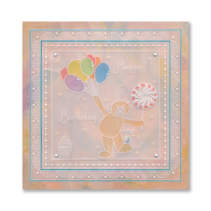 BIP the Bear Characters A5 Square, A6  & Spacer Groovi Plate Collection