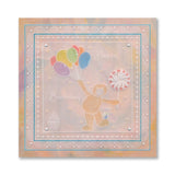 BIP the Bear Characters A5 Square & A6 Groovi Plate Collection with FREE Spacer Plate Worth £4.99