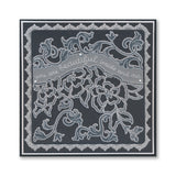 Linda's Richelieu Lace You Are Beautiful A5 Square Groovi Plate