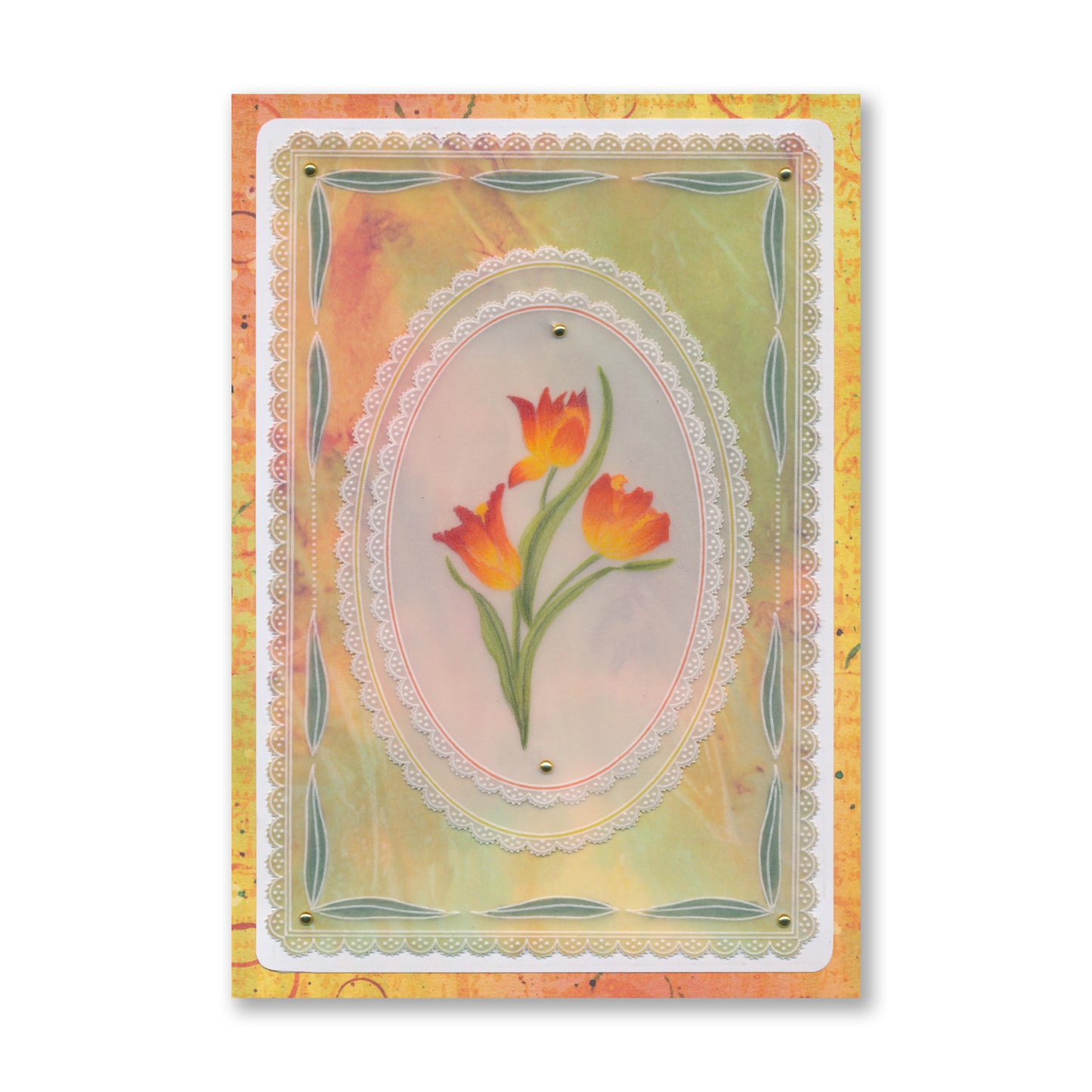 Linda's Tulip A6 Groovi Plate