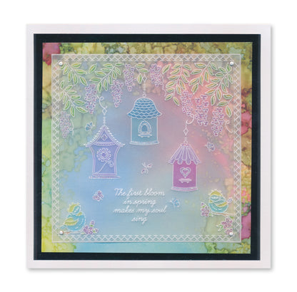 Linda's 123 - Garden Life A5 Square Groovi Plate Trio