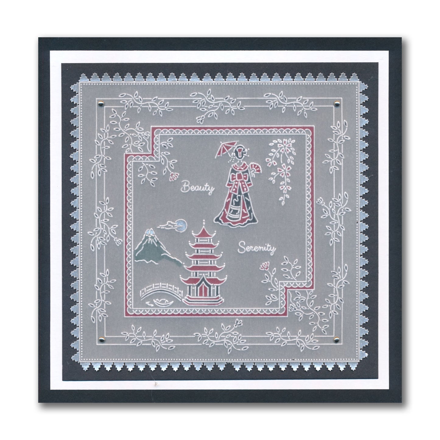 Linda's Layering Frames Sampler A4 Groovi Plate