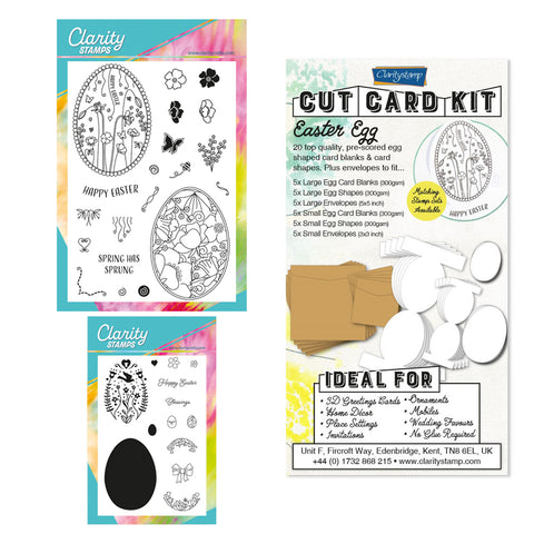 Clarity Cut Card Kit - Easter Egg Collection