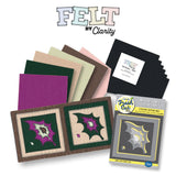 Felt by Clarity - Funky Holly Leaf Tile Kit