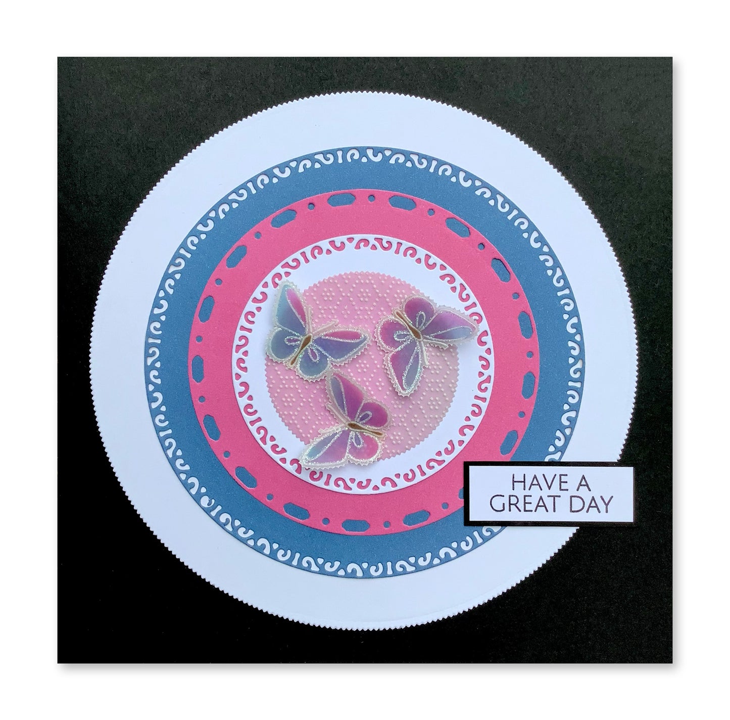 Nested Circle Doodle Frame-its Frames & Panels Die Collection