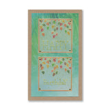 Tina's Happy Today Floral Sampler A4 Groovi Plate