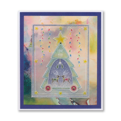 Barbara's SHAC Christmas Tree Wooden Toy A6 Groovi Plate