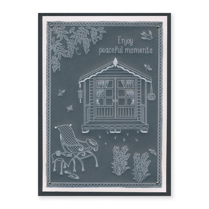 Linda's Greenhouse - In the Garden A5 Groovi Plate